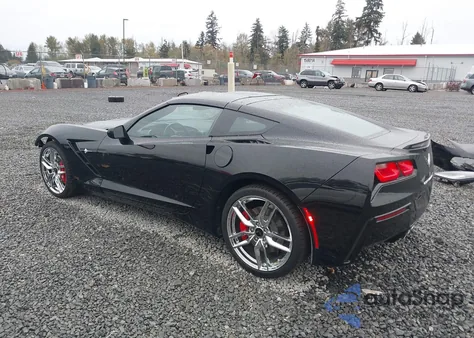 2019 Chevrolet Corvette Stingray из США, поврежденный, VIN 1G1YA2D7XK5111737
